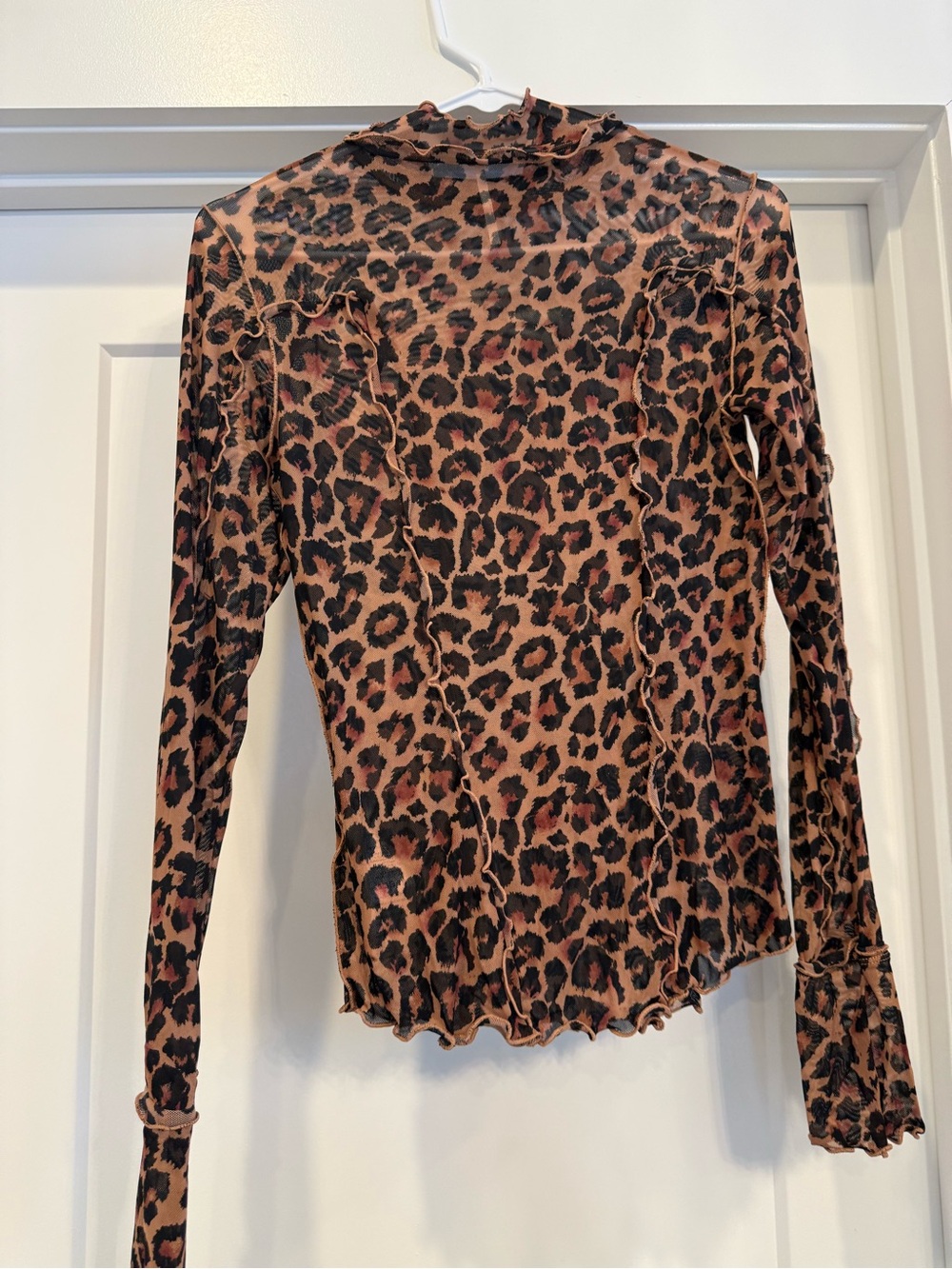 Free People Charlie Printed Mesh Size M
